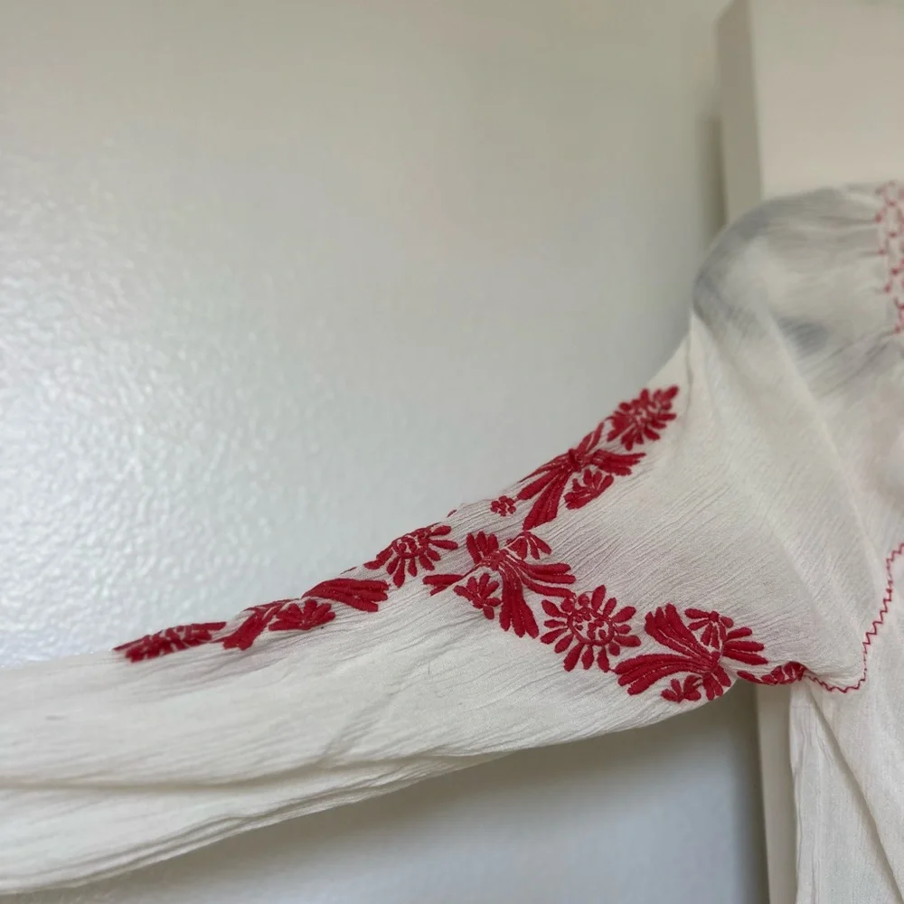 Free People Rolling Stone Woven Top - Picture 6 of 6